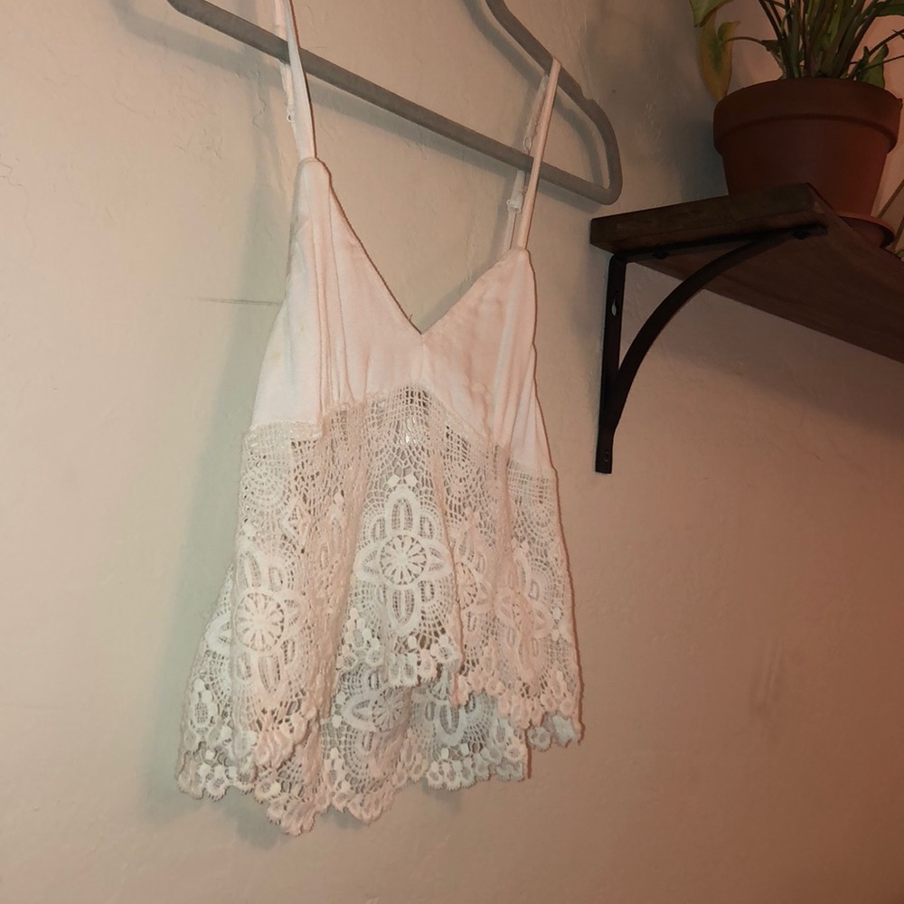 LF lacy tank